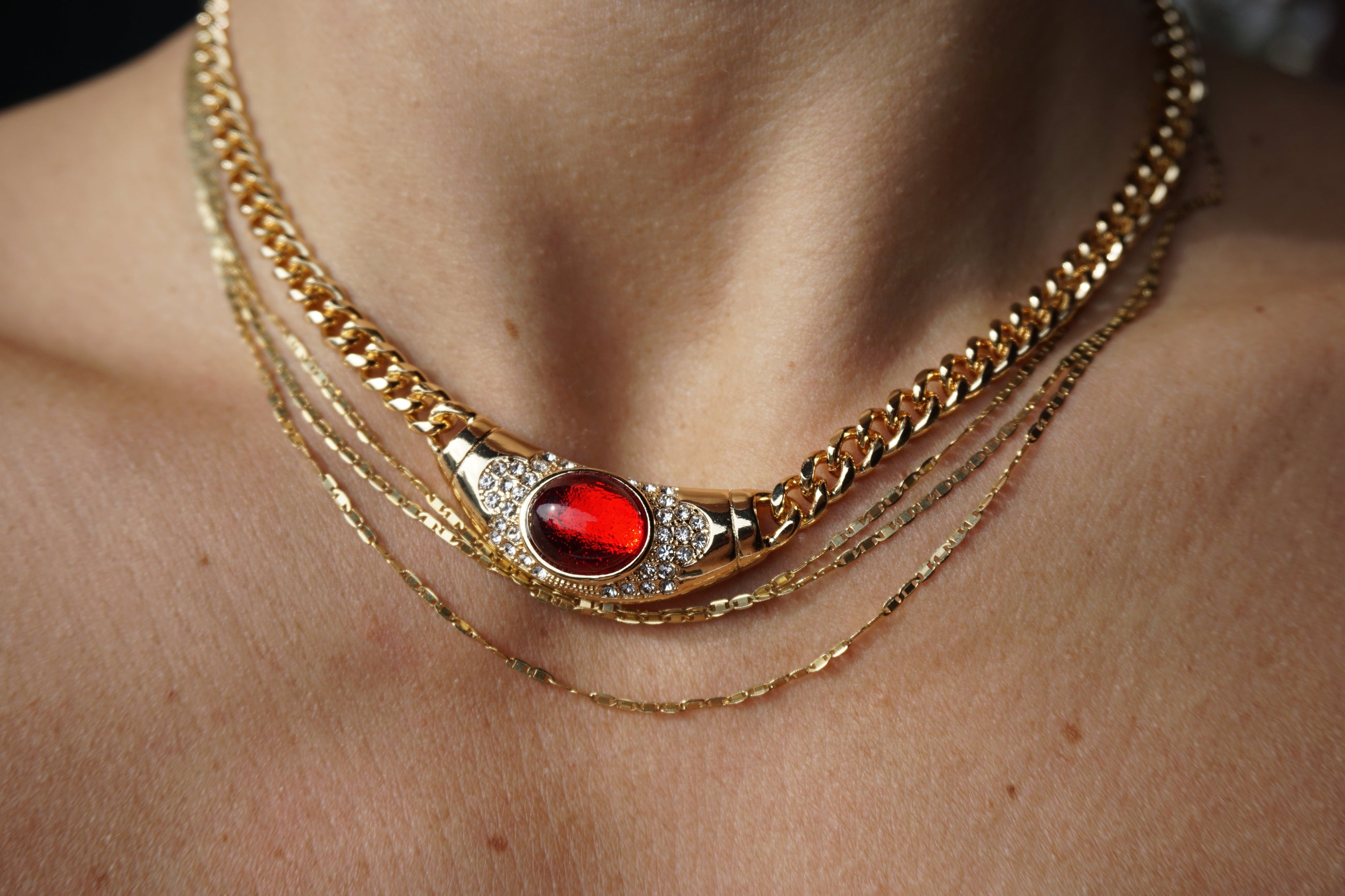Ruby Woo Necklace