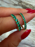 The Zambian Emerald Eternity Ring