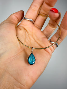 Azure Ice Heirloom Pendant
