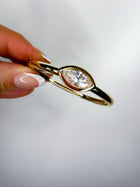 The Eye Marquise Bangle