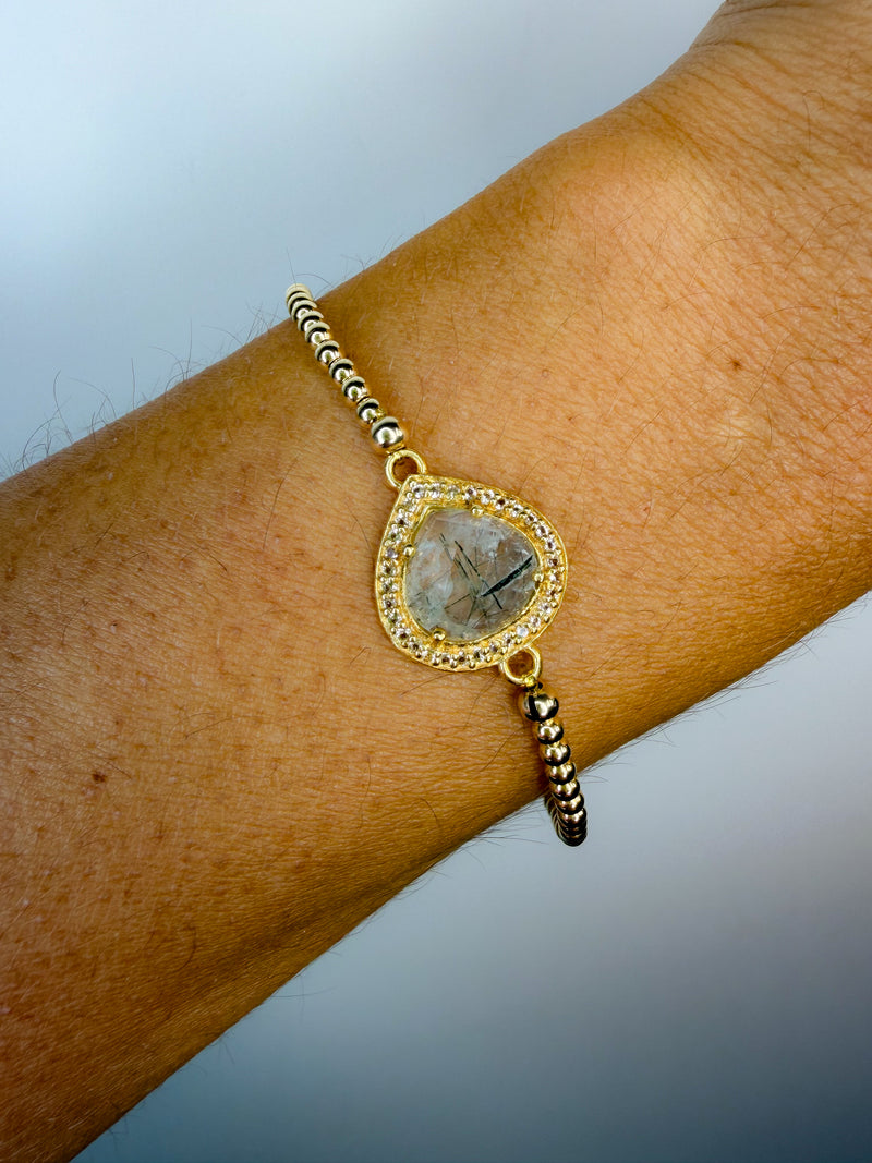 Midnight Veil Labradorite Bracelet