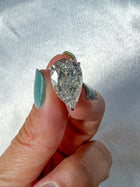 Spiked Pears - 10ctw Diamond Studs