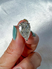 Spiked Pears - 10ctw Diamond Studs