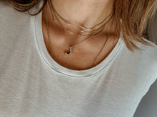 Large Diamond Initial Necklace
