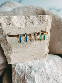 Baguette Hoops ~ Small