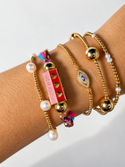 Enamel Barrel Bracelet