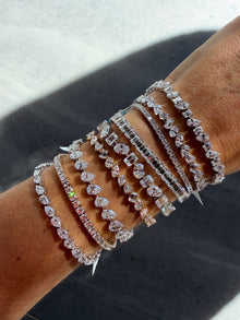 The Emerald Cut Tennis Bracelet