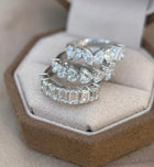 The Emerald Half Eternity Band