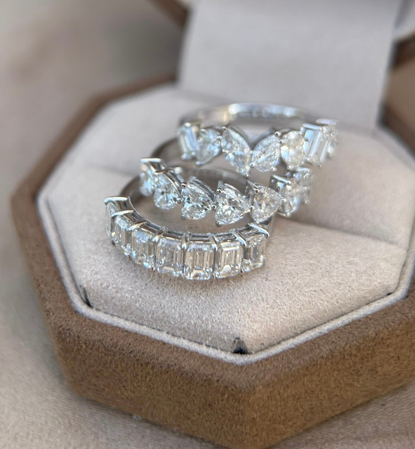 The Emerald Half Eternity Band