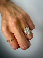 The Heirloom Antique Cushion Ring