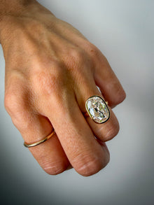 The Heirloom Antique Cushion Ring