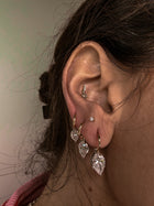 The Large Seraphine Pear Diamond Earrings