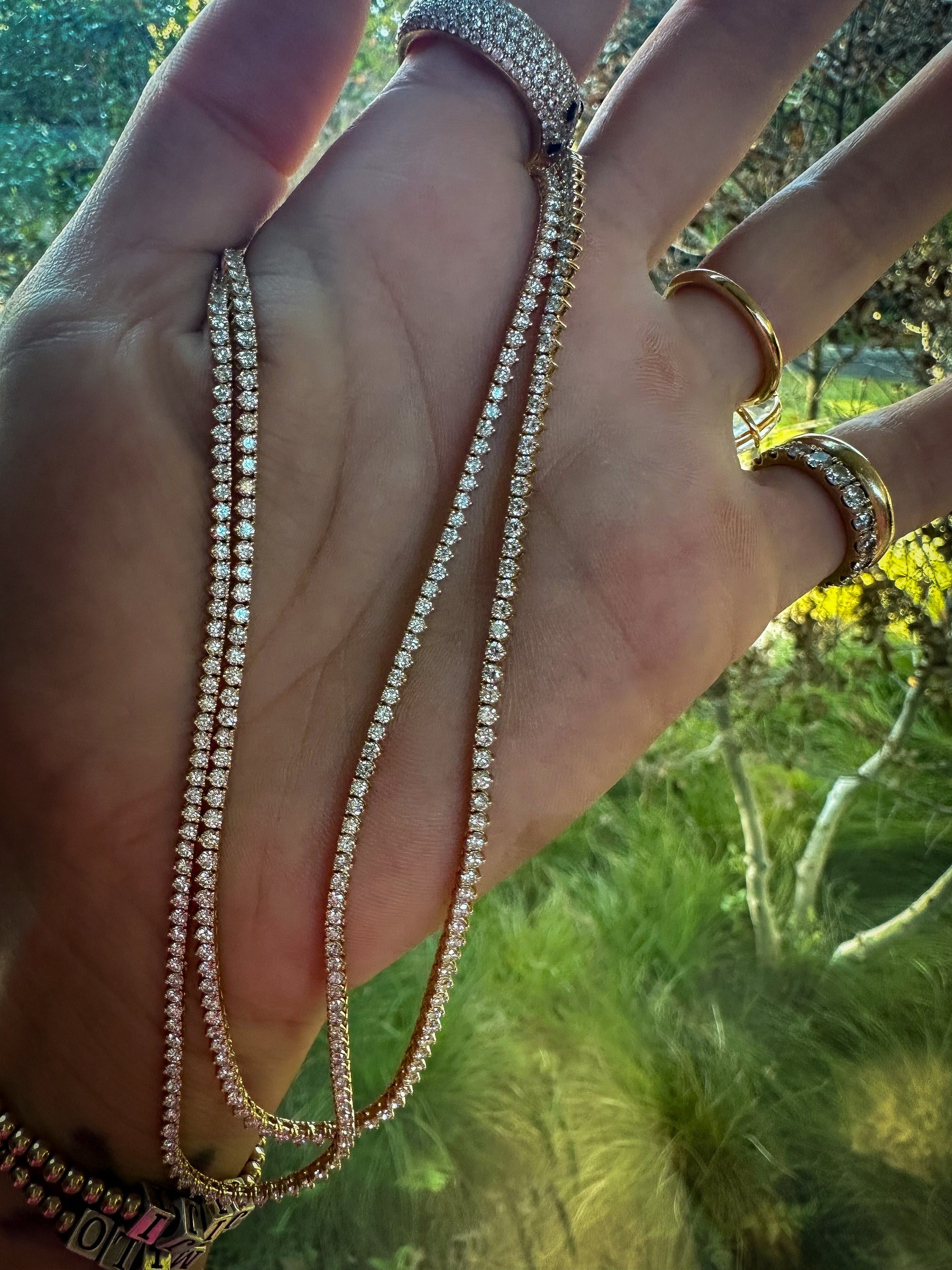 The Diamond Martini Necklace