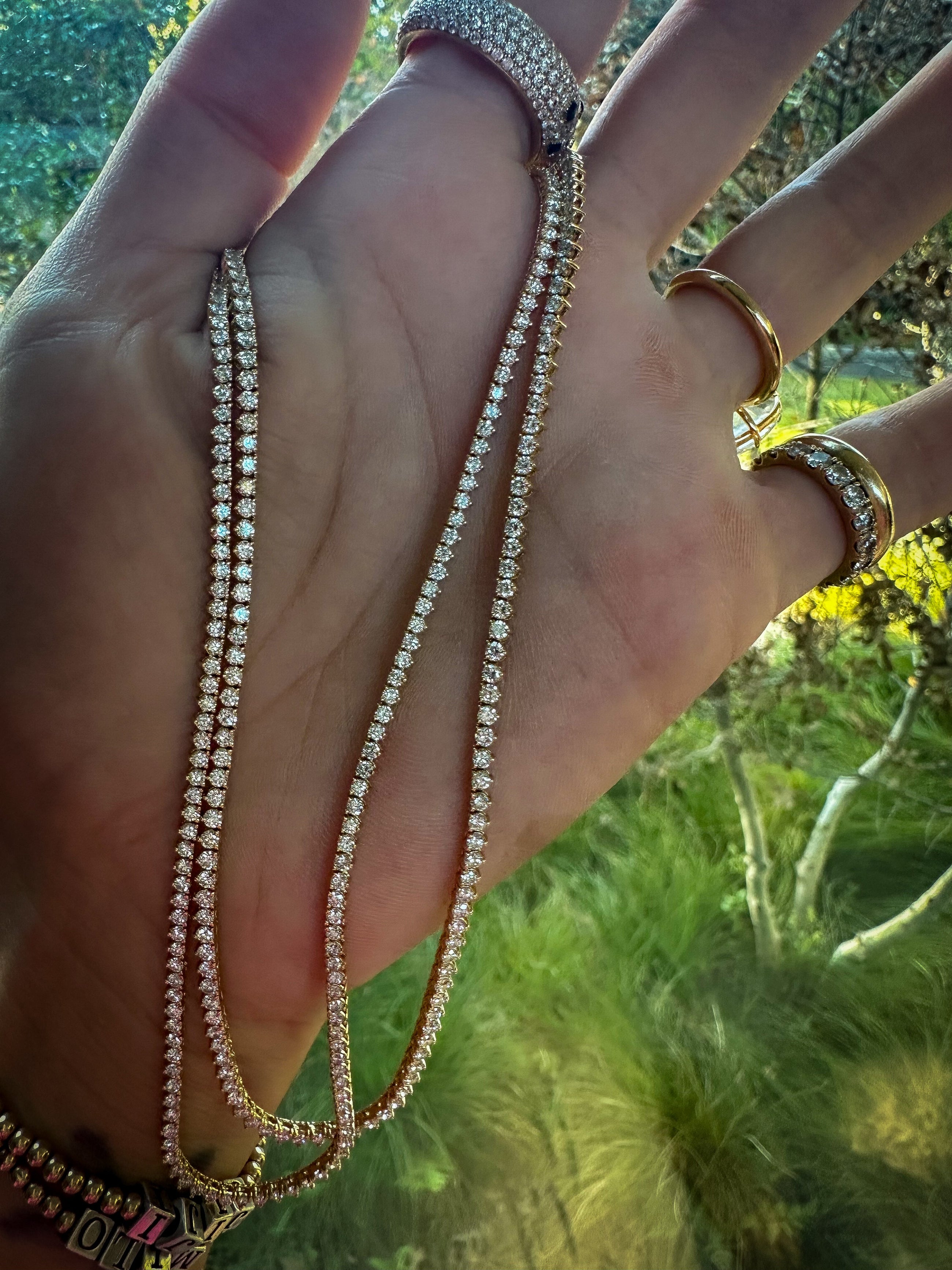 The Diamond Martini Necklace