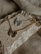 Butterfly Necklace & Earrings Set