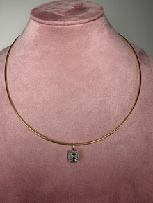 Georgian Asscher Pendant Necklace