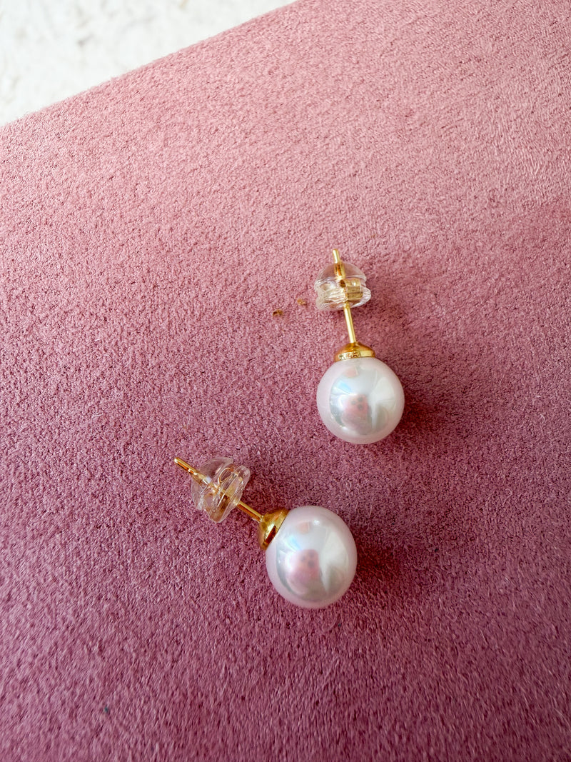 Lustre Pearl Studs
