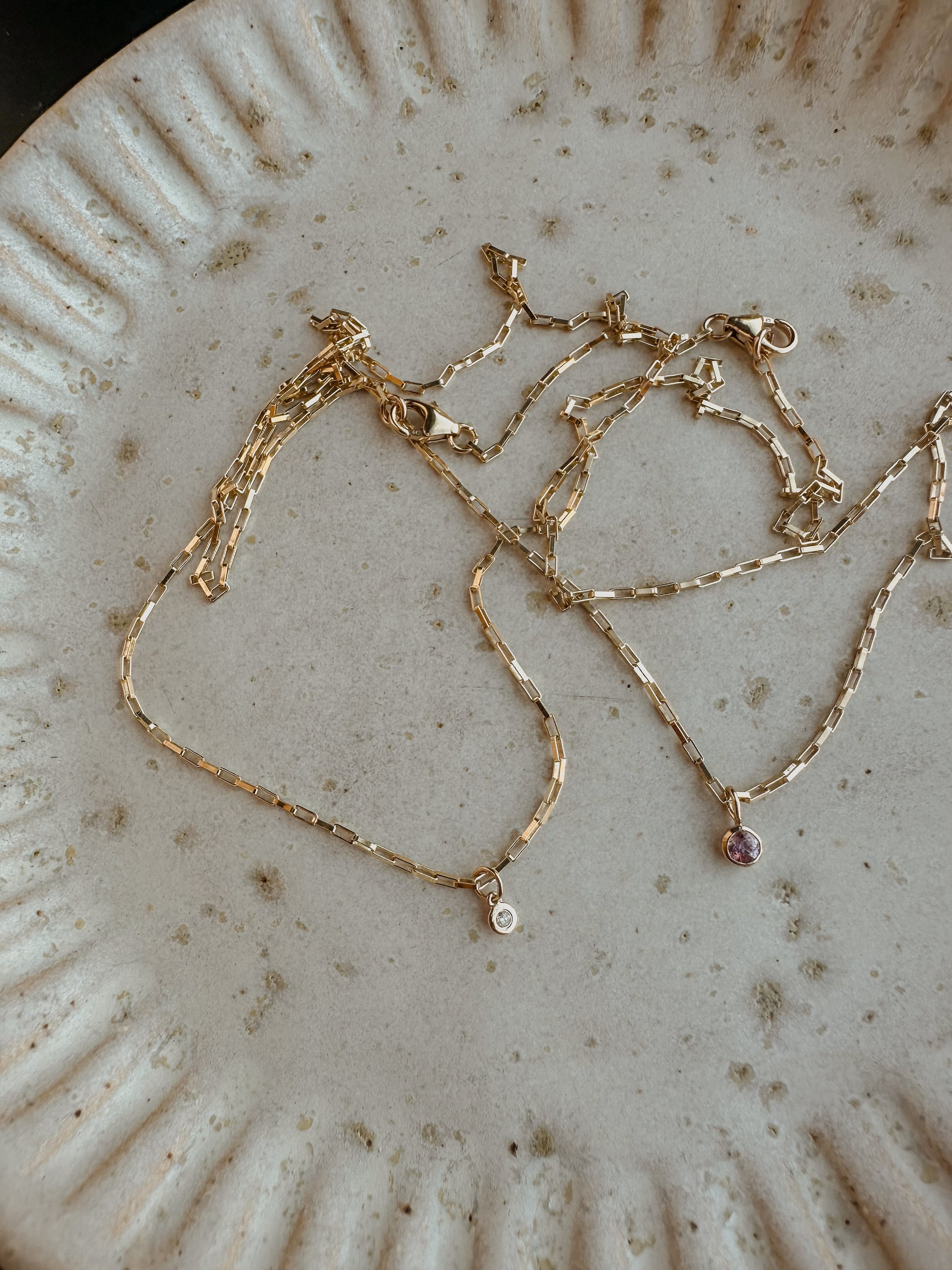 Diamond Link Necklace