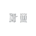 The Cool Girls - Emerald Cut 3ctw Diamond Studs