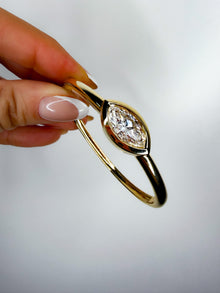 The Eye Marquise Bangle