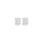 The Icons - Oval Cut 2ctw Diamond Studs