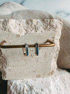 Baguette Hoops ~ Small