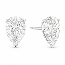 Margot Pear 12ctw Diamond Studs