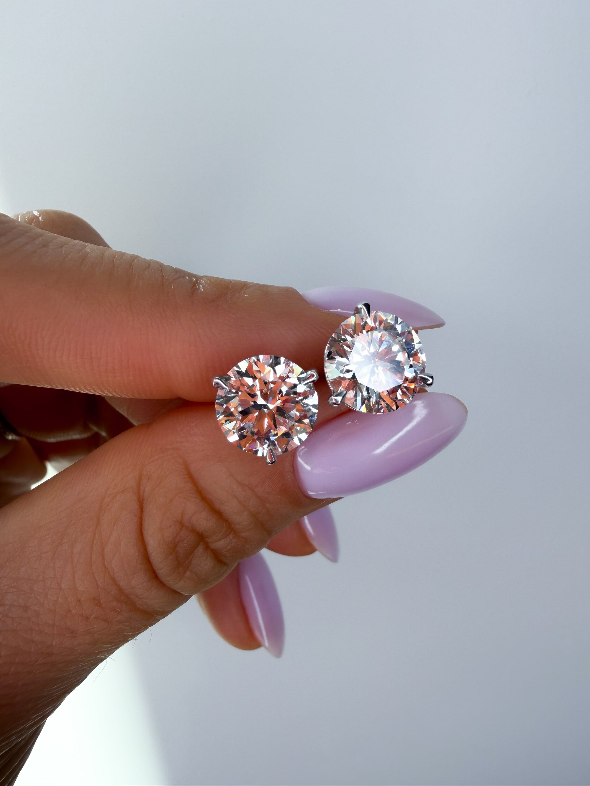 The Show Stoppers - Brilliant Cut 6ctw Diamond Studs