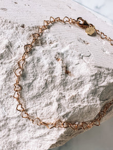 Heart Chain Bracelet
