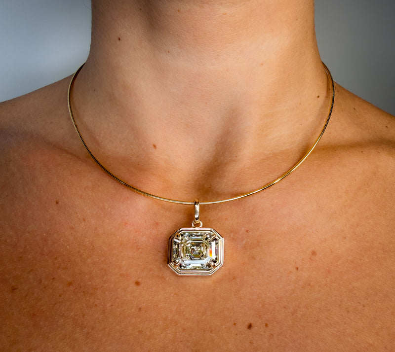 Heirloom Antique Emerald Pendant