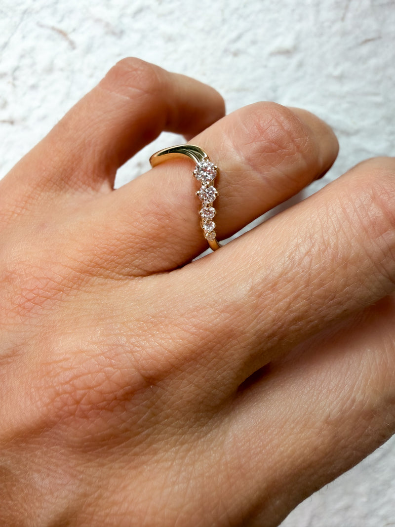 The Diamond Celeste Ring