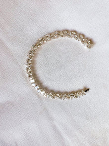 The Alternating Pear Diamond Tennis Bracelet