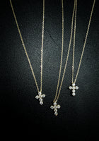 The Petite Grace Diamond Cross