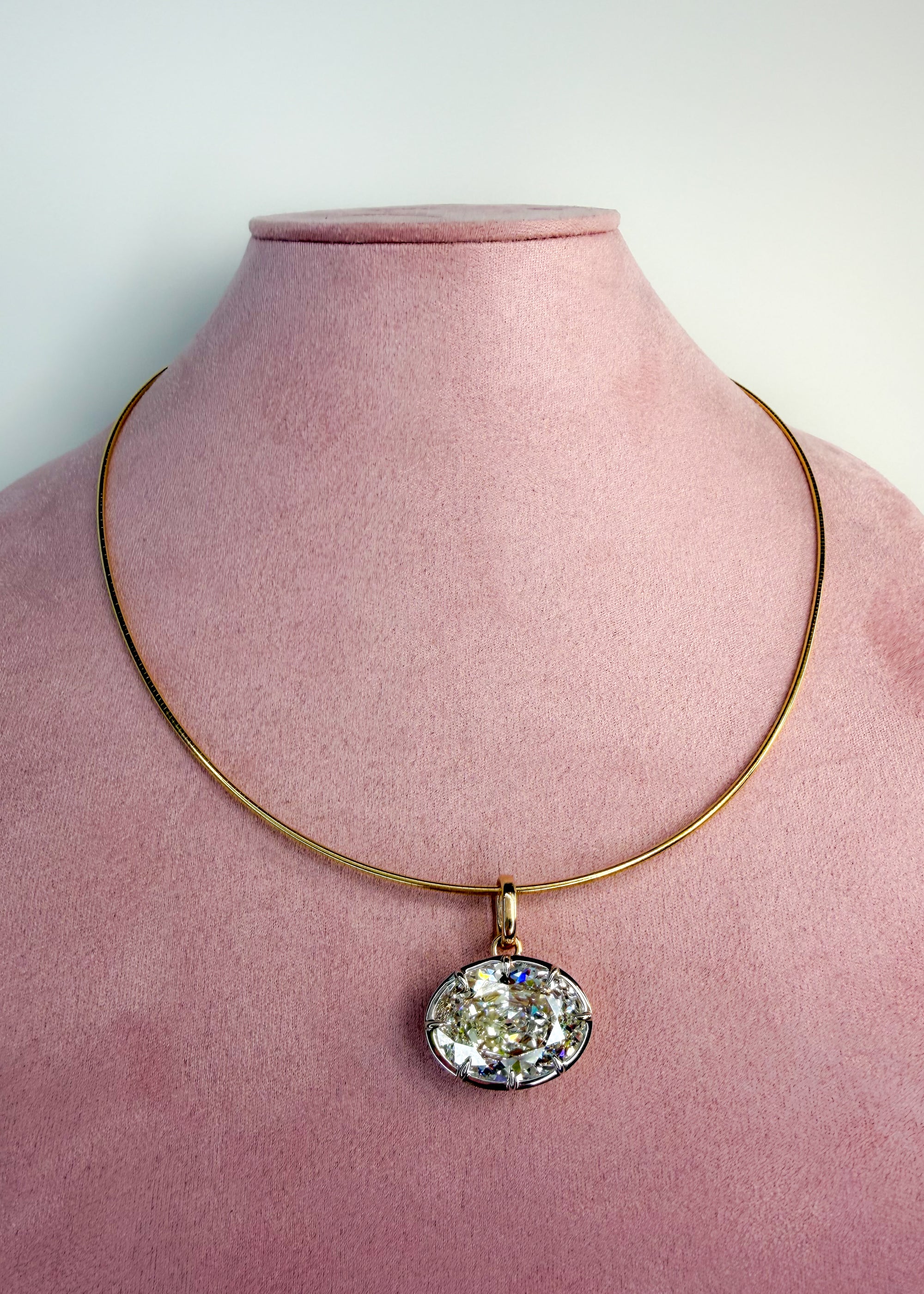 Heirloom Antique Oval Pendant