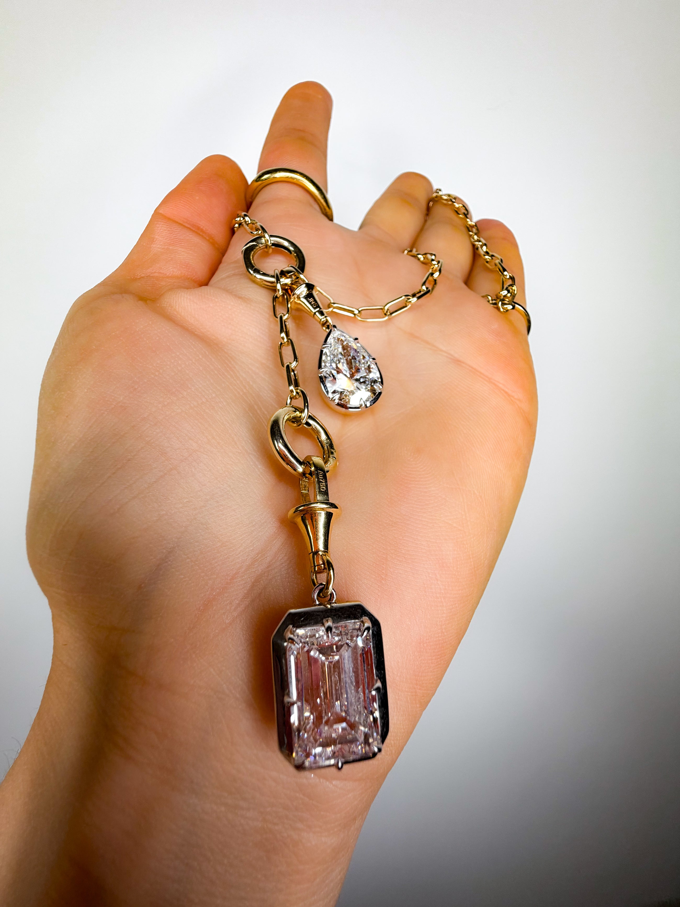 The Paperclip Lariat Chain