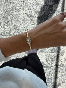 The Eye Marquise Bangle