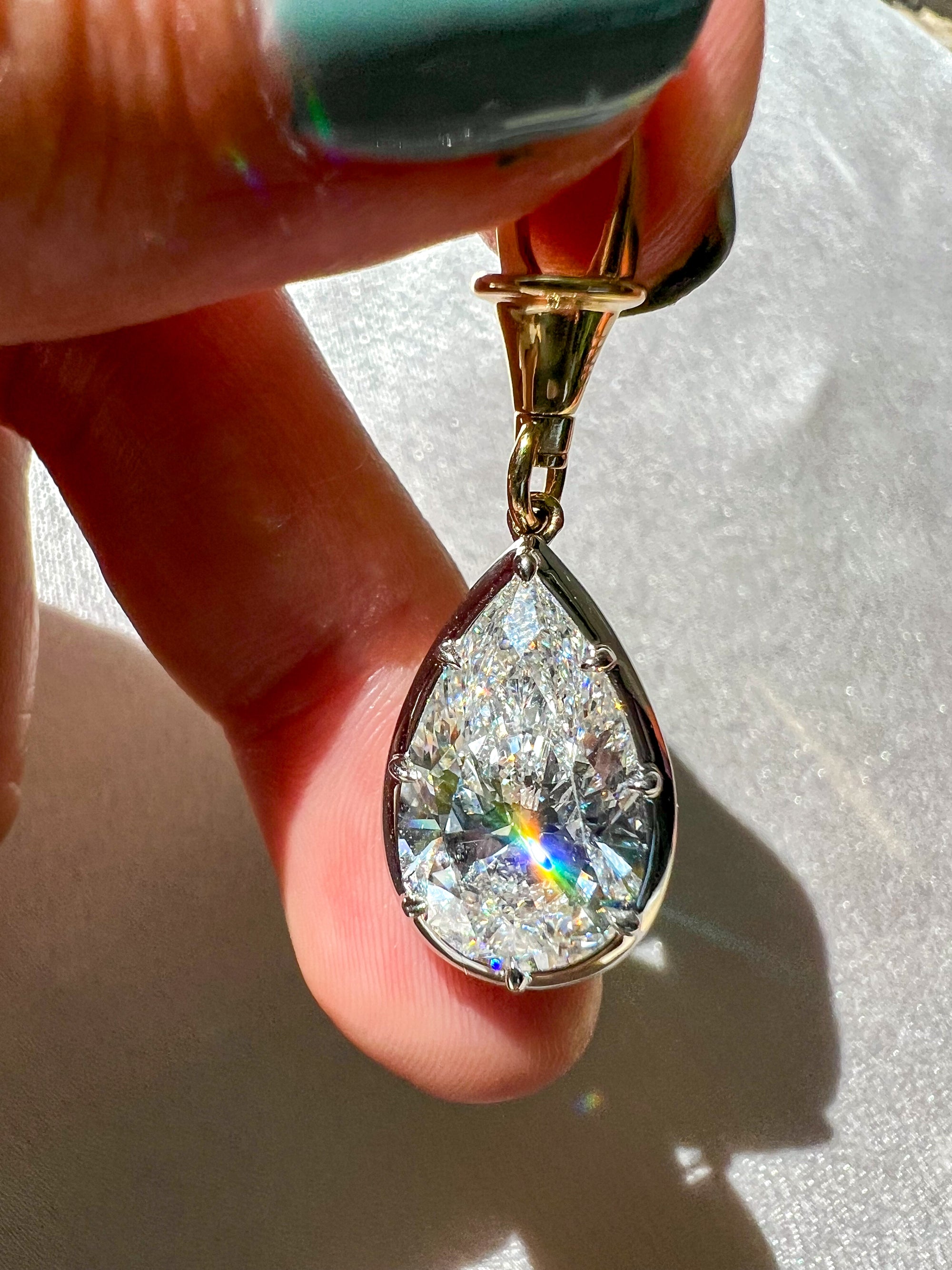 Seraphine Pear Pendant