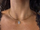 Georgian Oval Pendant Necklace
