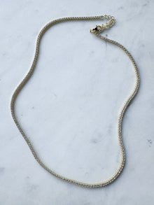 The Faux Diamond Tennis Necklace