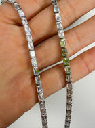 The Emerald Riviera Tennis Necklace