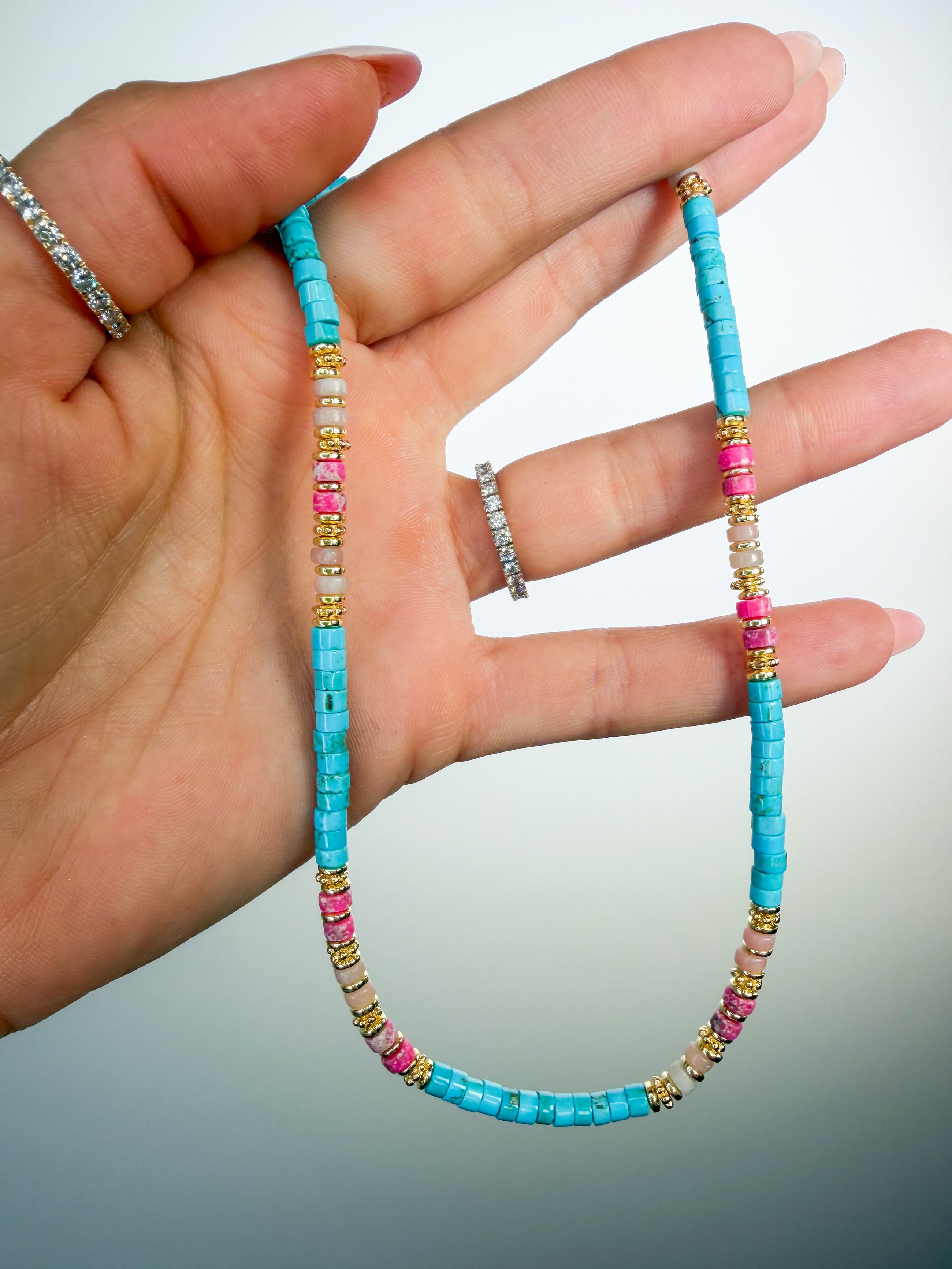 Pink Laguna Necklace