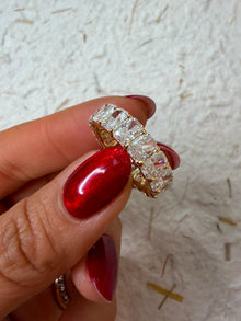 Low Profile Radiant Eternity Band