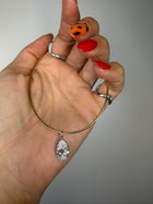 Georgian Pear Pendant Necklace