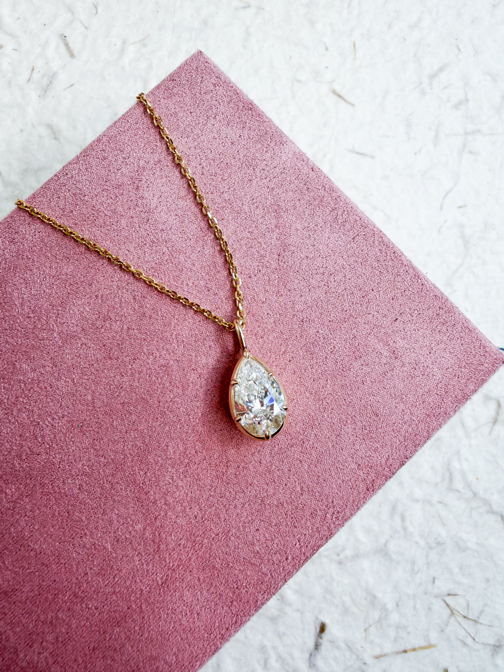 The Georgian Pear Necklace