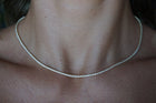 The Faux Diamond Tennis Necklace