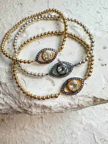 Black Diamond Eye Bracelet
