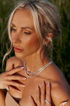 The Emerald Riviera Tennis Necklace