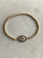Black Diamond Eye Bracelet