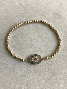 Black Diamond Eye Bracelet