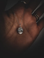 Georgian Oval Pendant Necklace